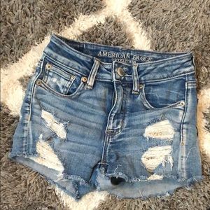 American Eagle high waisted shorts